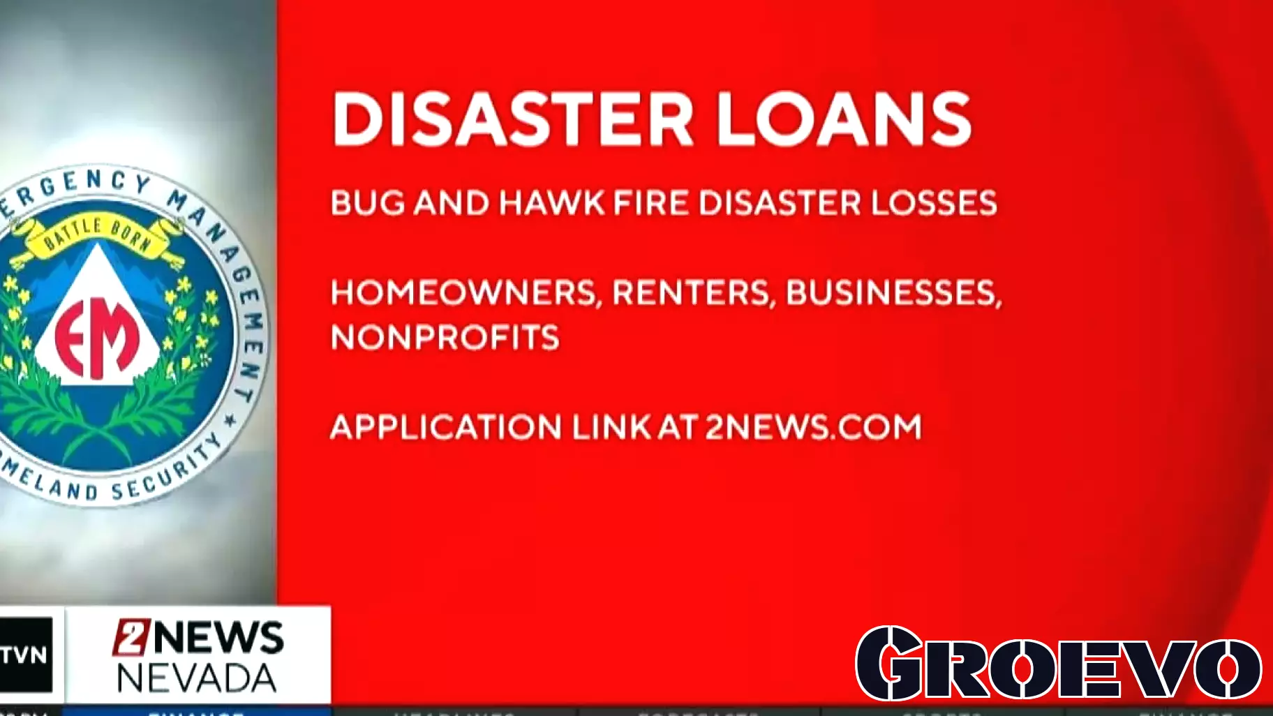 Disaster Loan Applications Open for Bug and Hawk Fire Losses