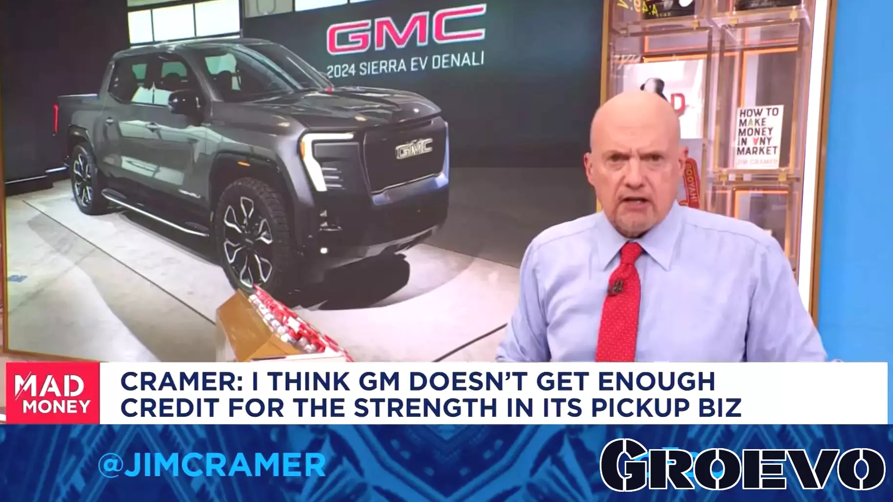 GM doesn't get enough credit for strength in its pickup business, says Jim Cramer