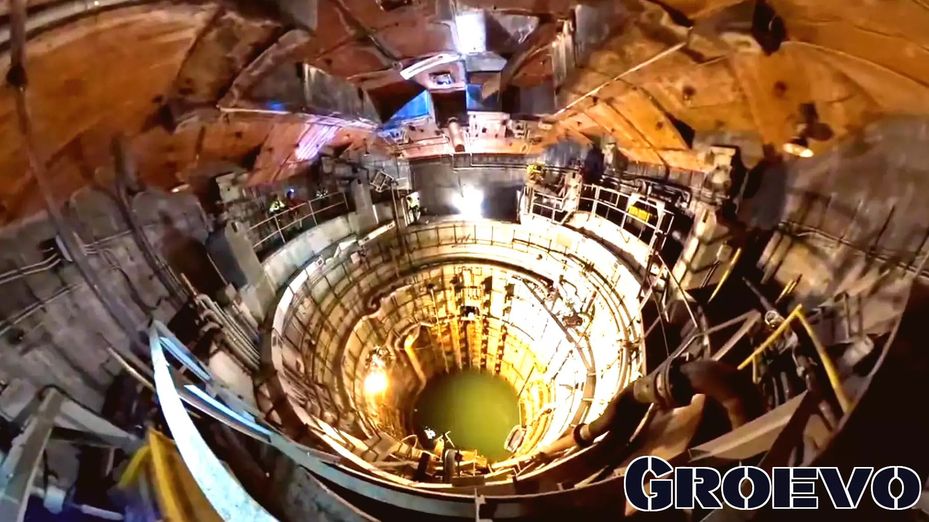 Inside a decommissioned nuclear silo from the Cold War
