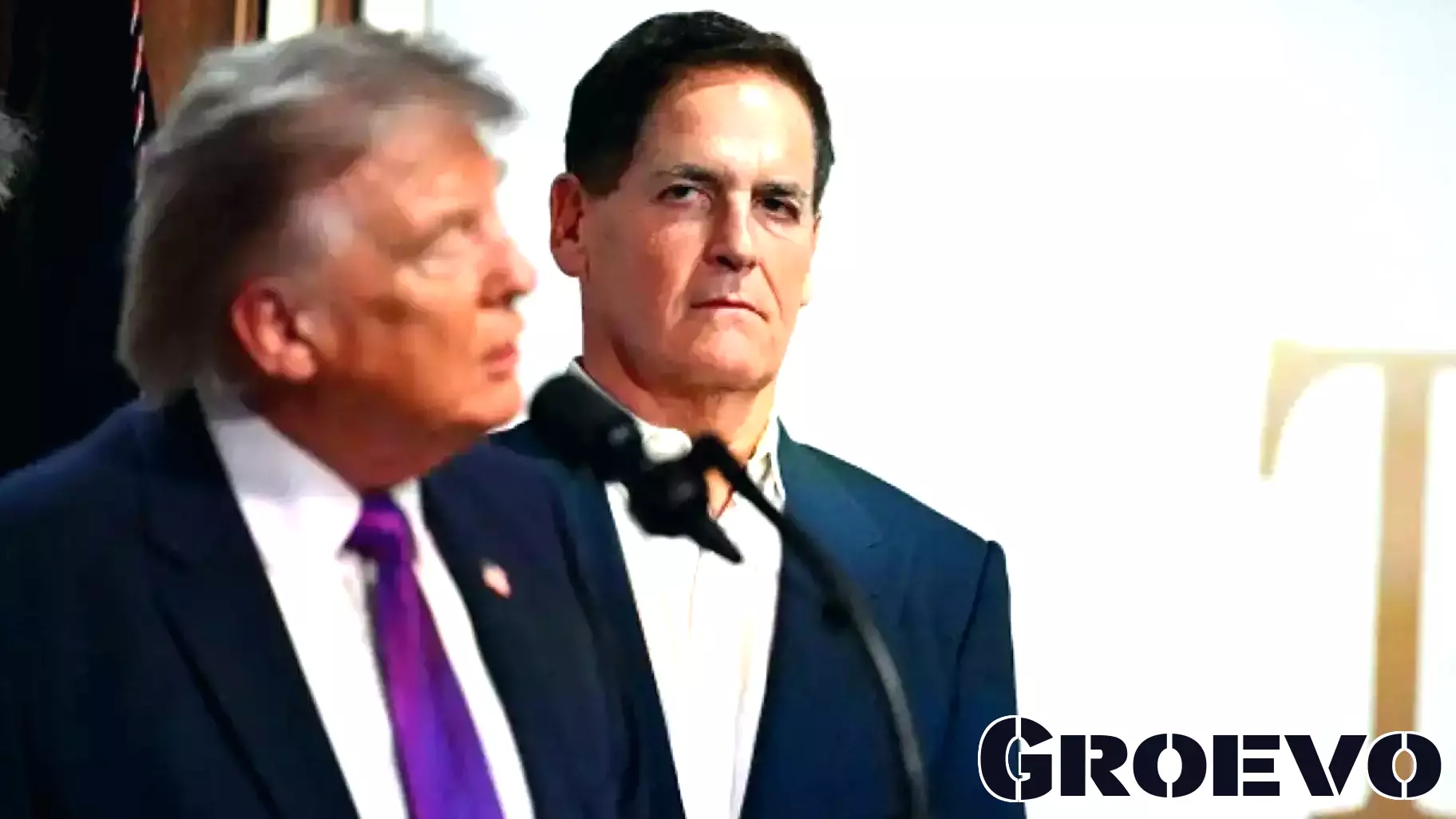 Mark Cuban forced to play nice with President Trump after agreeing to be business partners