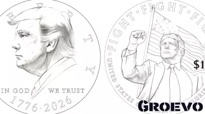 Commemorative $1 Coin Featuring Trump Planned for America's 250th Anniversary