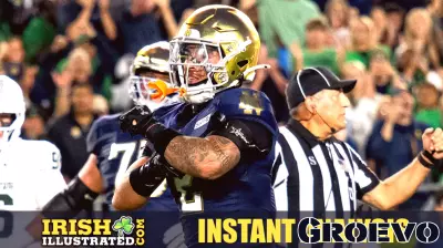 Instant Analysis No 3 Notre Dame Handles Business Against Michigan State in 2710 Win