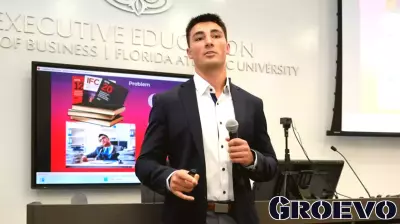 Mechanical Engineering Student Triumphs in Business Pitch Competition with AI Fire Code System