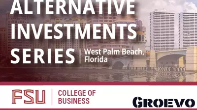New Executive Education Program in Alternative Investments Launches in South Florida